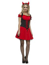 Fever Wicked Devil Costume, Red